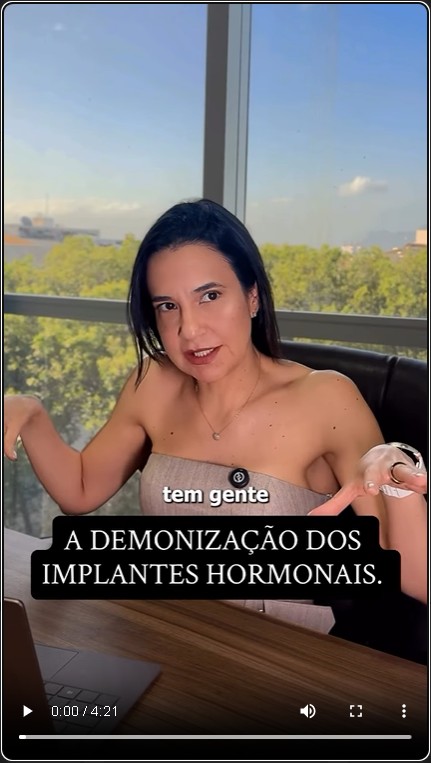 A demonização dos implantes hormonais